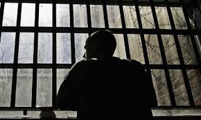 man in jail
