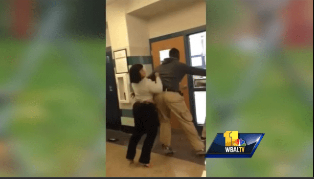 baltimore-teacher-student-fight_wbaltv-screenshot