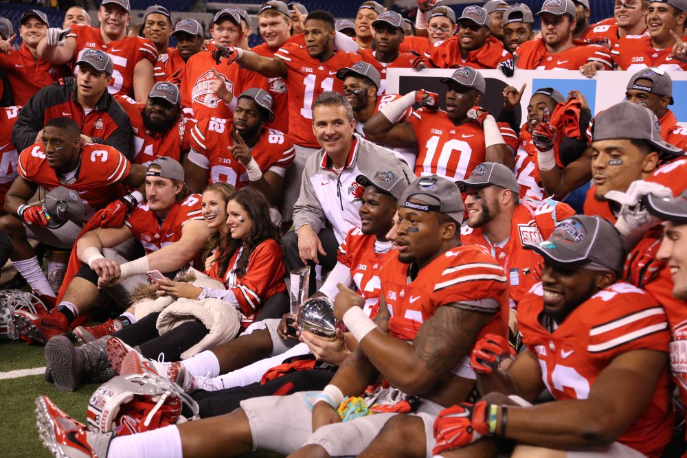 USP NCAA FOOTBALL: BIG TEN FOOTBALL CHAMPIONSHIP-O S FBC USA IN