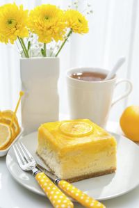 Lemon cheesecake