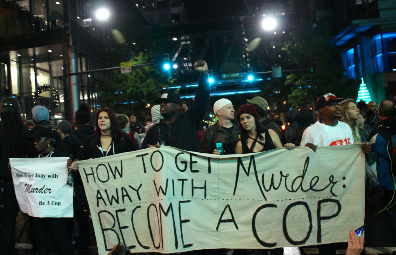 Charlotte Uprising Protest November 30