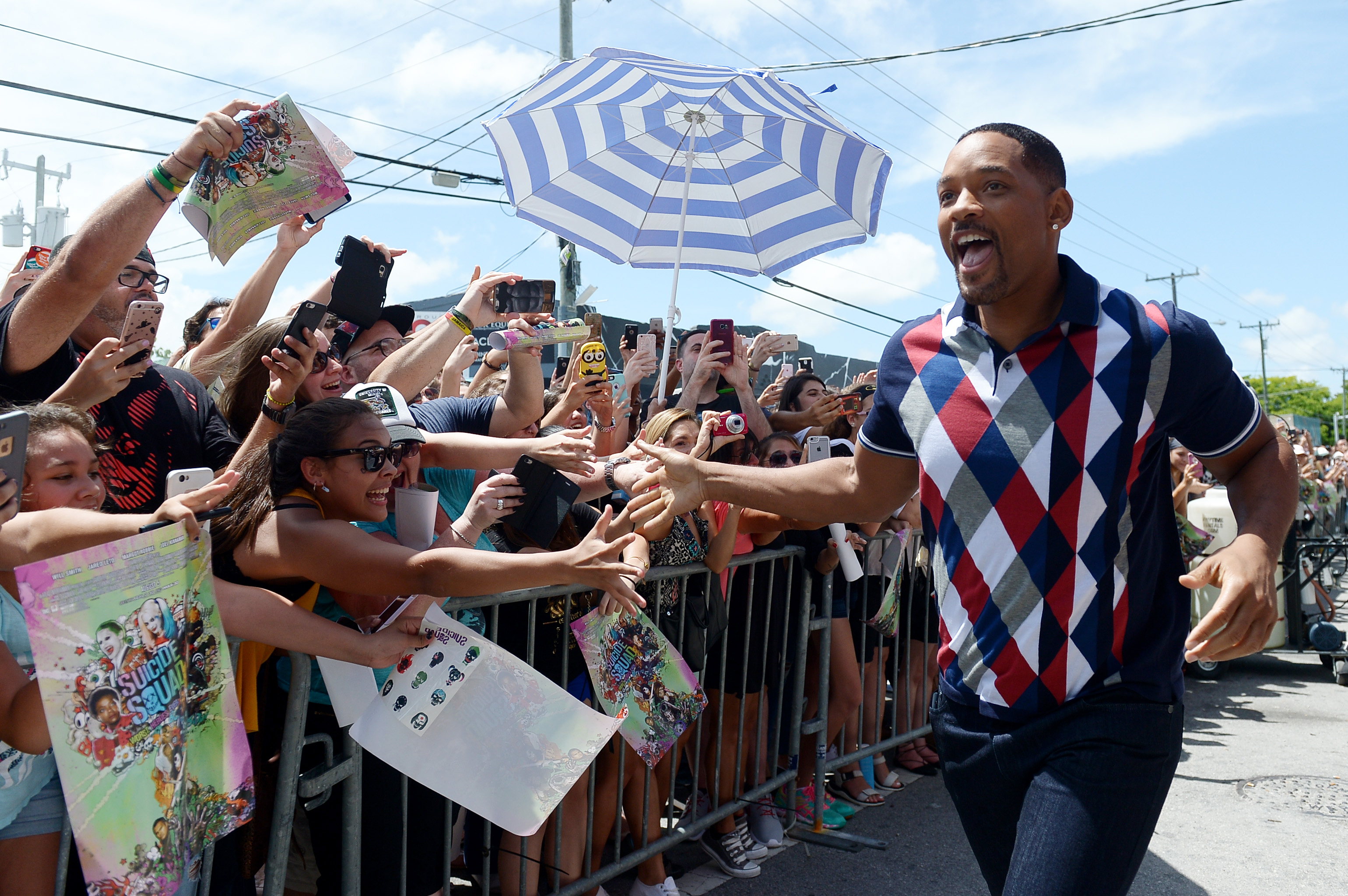 SUICIDE SQUAD Wynwood Block Party And Mural Reveal With Cast