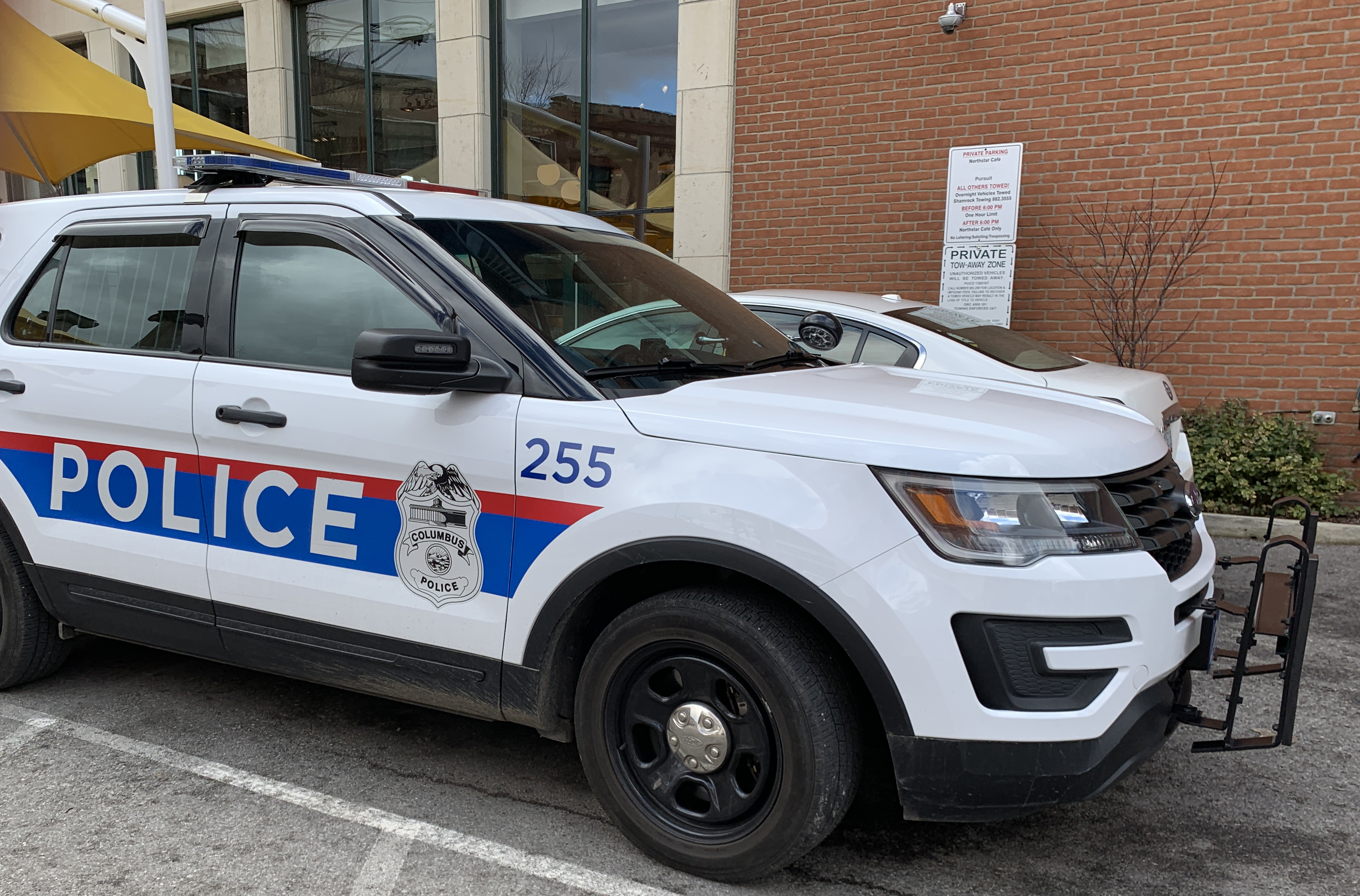 Columbus Police Car