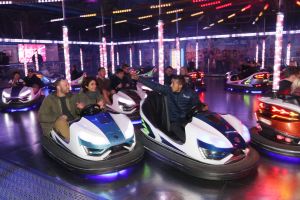 Bumper cars at Oktoberfest 2018