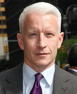 Anderson Cooper at 'The Late Show with Stephen Colbert' in NYC