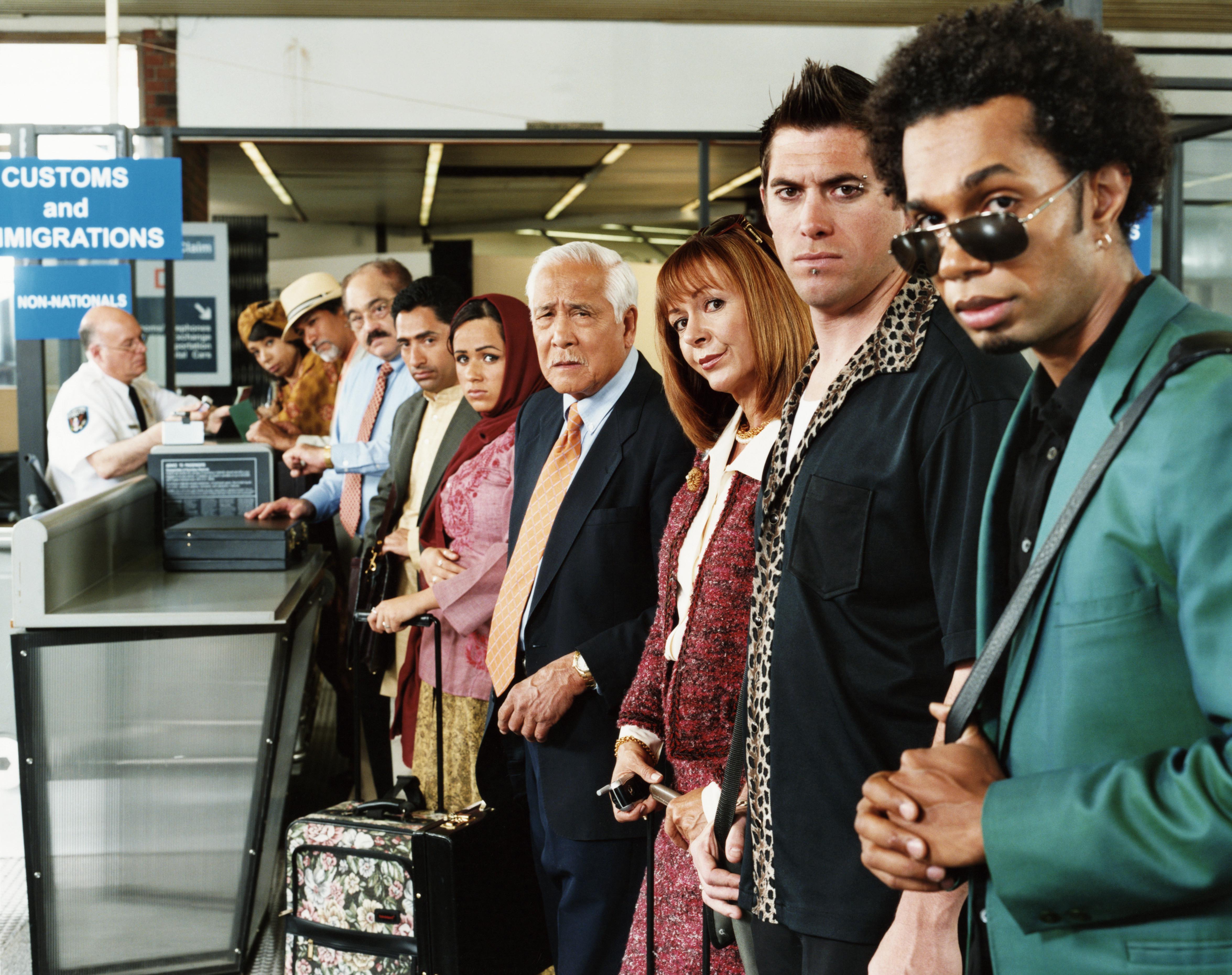 Men With Drugs at Airport Security