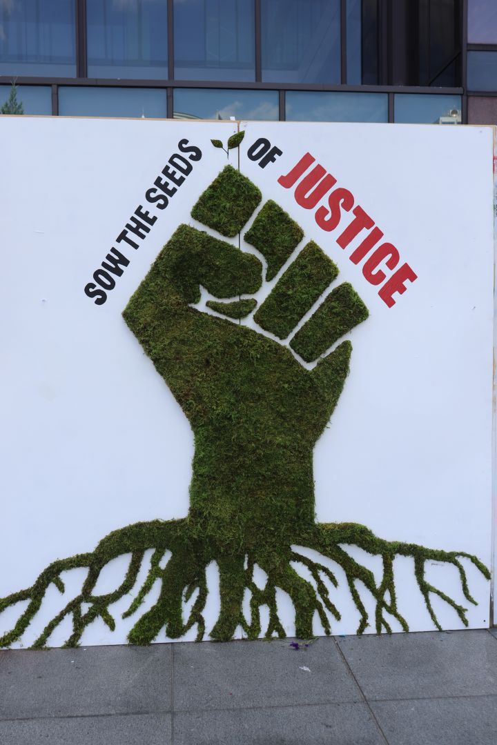 Columbus Protest Art for George Floyd and Black Lives Matter