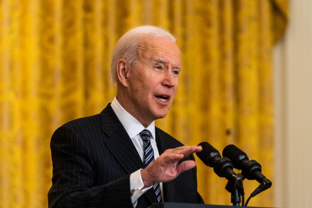US President Joe Biden state of vaccinations