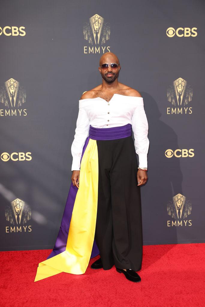 All the Lewks & Hot Mess from the 2021 Emmy Red Carpet: Carl Clemons-Hopkins