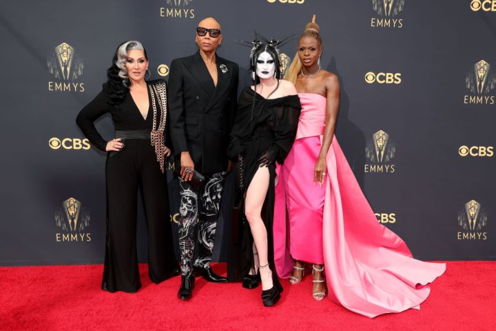All the Lewks & Hot Mess from the 2021 Emmy Red Carpet: Michelle Visage, RuPaul, Gottmik, and Symone