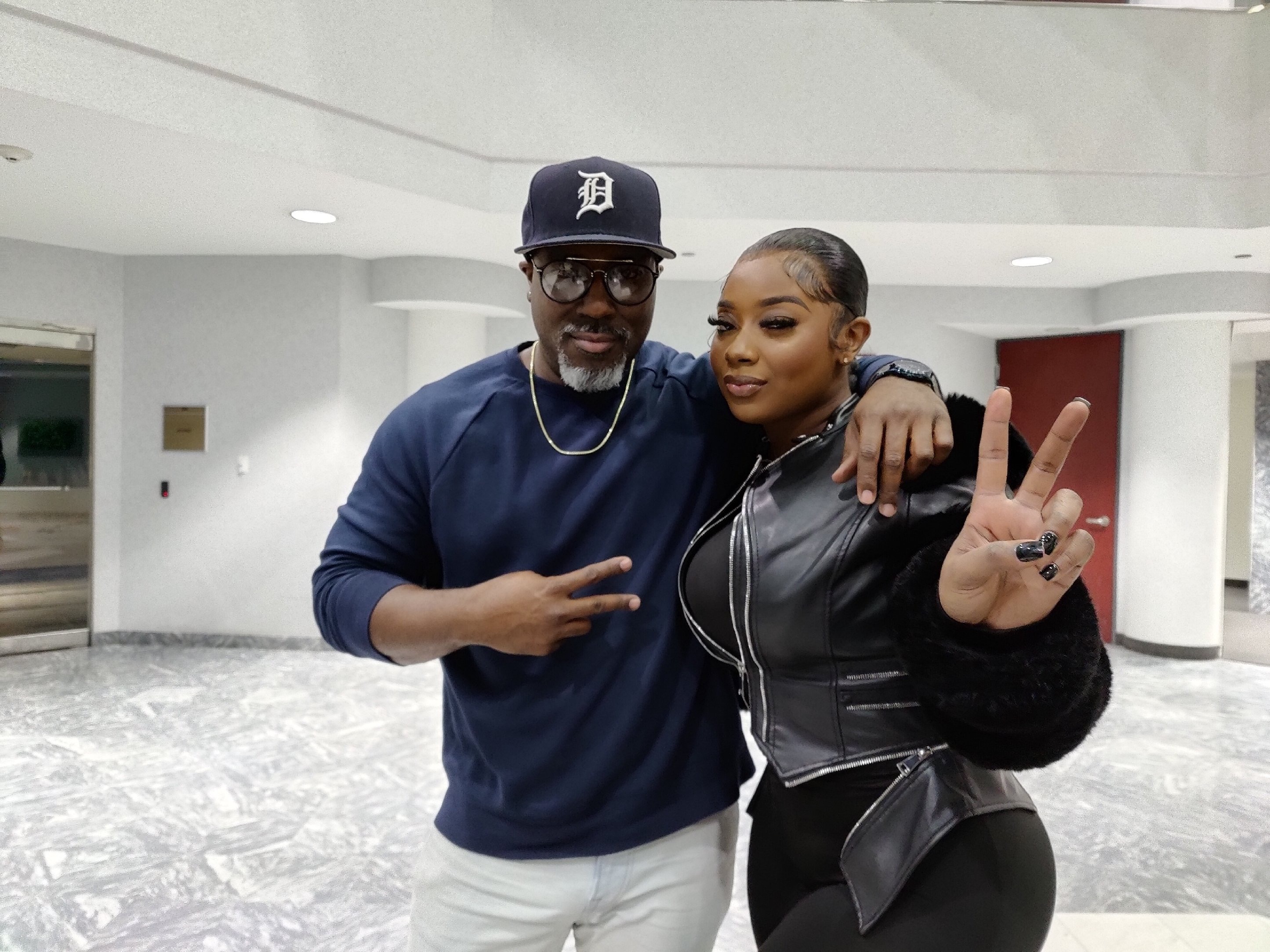 Auntie Piggy and Sean Anthony