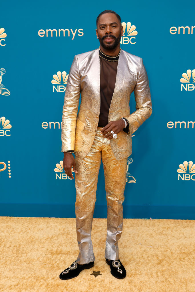 Colman Domingo wearing Dolce And Gabbana