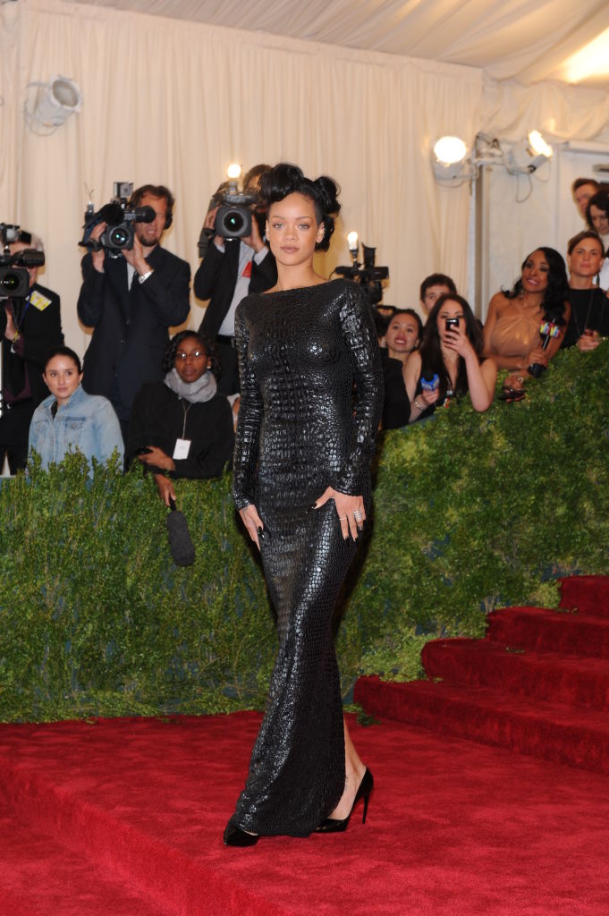 Rihanna at The Met Gala 2012