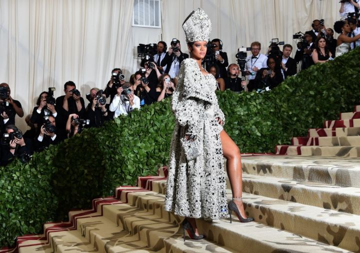 Rihanna at The Met Gala 2018