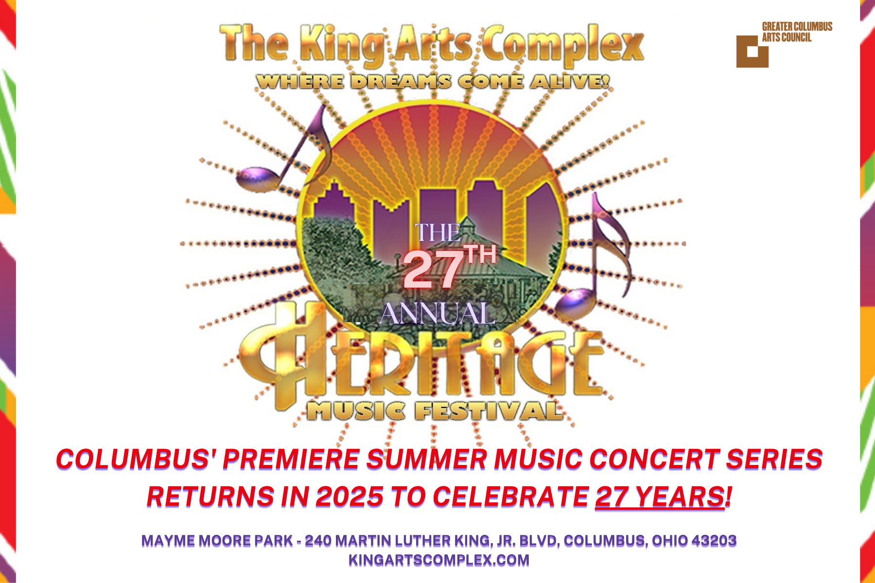 Updated 27th Annual Heritage Festival Assets