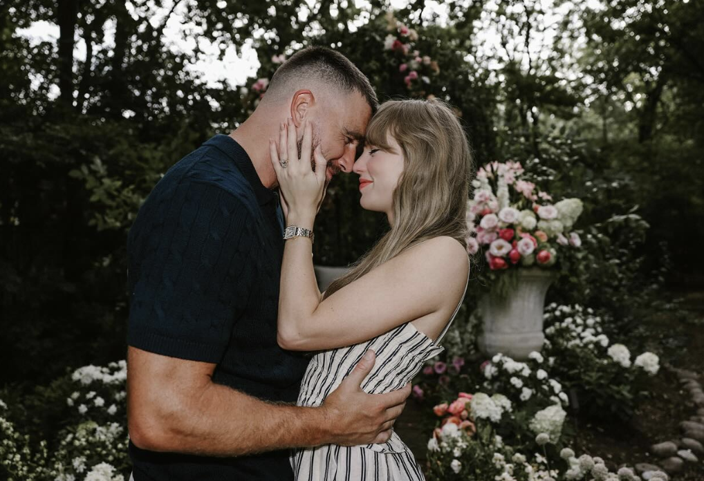 Taylor Swift and Travis Kelce