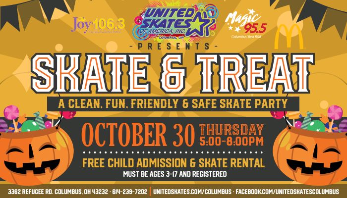 Updated 2025 Skate & Treat Graphics